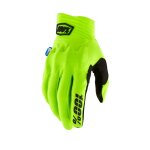 Gants cross 100% cognito 2024 jaune fluo