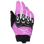 Gants cross alpinestars stella full bore v2 2026 violet / noir