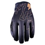 Gants cross five mxf4 - thunderbolt black / gold 2023 black gold
