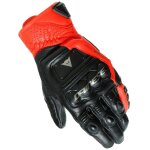 Gants dainese 4 - stroke 2 - black black / red fluo