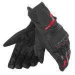 Gants dainese tempest unisex d - dry short black / red