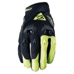 Gants five stunt evo airflow 10 black fluo yellow