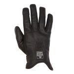 Gants helstons benson hiver cuir noir / marron