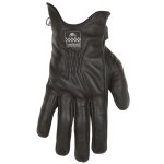 Gants helstons condor cuir soft noir