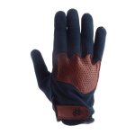 Gants helstons dune bleu - tan