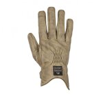 Gants helstons swallow cuir soft beige / noir