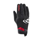 Gants ixon mig 2 airflow noir / blanc / rouge