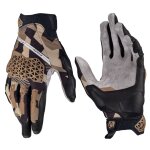 Gants leatt xflow 7. 5 short desert braun / schwarz braun