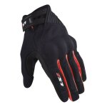 Gants ls2 dart ii black red