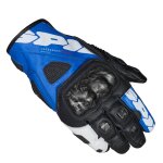 Gants spidi carbo short noir / bleu