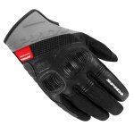 Gants spidi flash r evo 2 noir / gris / rouge