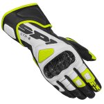 Gants spidi str - 6 noir / jaune fluo