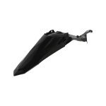 Garde boue cycra arriere fender noir blanc