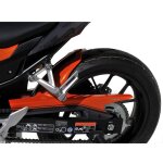 Garde boue ermax arri�re honda cb f 500 2016 orange m�tal (orange candy energie) / gris anth
