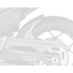 Garde boue ermax arri�re kawasaki zzr 1400 2006 / 2017 gris anthracite fonce