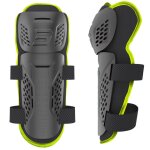 Genouill�res shot optimal 2. 0 enfant - black neon yellow black neon yellow