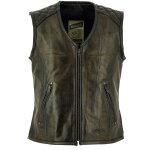 Gilet moto richa colt vintage brown