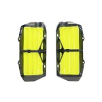 Grille de radiateur r - tech jaune fluo jaune