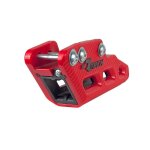 Guide cha�ne r - tech monoblock r2. 0 worx rouge / noir rouge / noir