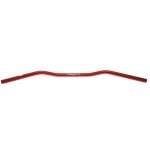 Guidon renthal street bike rouge diam 22. 2 mm rouge