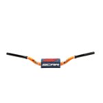 Guidon scar o� color �28, 6 - mcgrath / short style ktm - orange dark blue