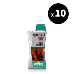 Huile moteur motorex top speed - 10w40 10x1l