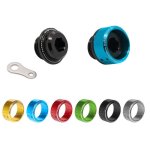 Insert bouchon barracuda carter d'huile diam 28 mm bleu