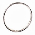 Jante sm pro 19 x 2. 15 32 trous platinium argent