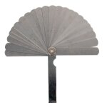 Jauges d'épaisseurs kooroom jeu de cales d'épaisseur de 25 lames steel Jauges d'épaisseurs kooroom jeu de cales d'épaisseur de 25 lames steel