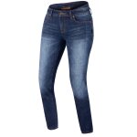 Jean moto bering lady gilda femme bleu