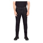 Jean moto knox colton short noir - rouille