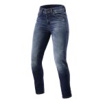 Jean moto rev it marley ladies bleu moyen d�lav�