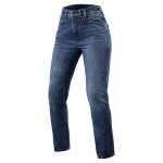 Jean moto rev it victoria 2 ladies sf - standard bleu