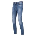 Jean moto richa second skin short washed blue