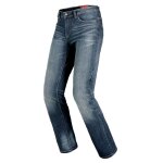 Jean moto spidi j - tracker jambes courtes blue dark used