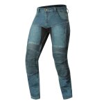 Jean moto trilobite parado circuit ladies blue