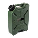 Jerrican kriega hydrocarbures essence 4. 5 litres olive green