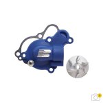 Kit carter pompe � eau boyesen couvercle + turbine supercooler - bleu