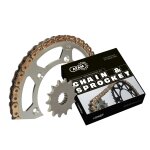 Kit chaine afam 520 type acier origine