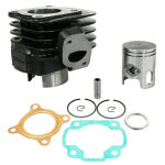 Kit cylindre - piston p2r cylindre scoot adaptable mbk 50 ovetto 2t, mach g - yamaha 50 neos 2t, jog ...