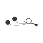 Kit pour intercom sena haut parleurs hd type c pour spider st1 noir