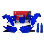 Kit plastiques r - tech 6p yamaha yzf origine bleu / noir