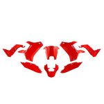 Kit plastiques r - tech 8p yamaha t7 rouge rouge