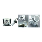 Kit visserie car�nage brazoline dzeus 17 mm (pack 10 pi�ces) argent