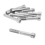 Kit visserie moto p2r vis chc 6 pans creux m10 x 70 mm chrome
