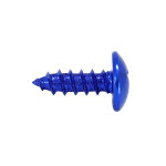 Kit visserie moto p2r vis parker tete ronde 5. 0x12 mm alu bleu