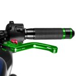 Levier d'embrayage puig court 3. 0 vert rouge