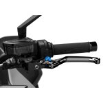 Levier d'embrayage puig fixe 4. 0 noir bleu
