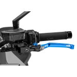 Levier d'embrayage puig rabattable 4. 0 bleu bleu