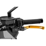 Levier d'embrayage puig rabattable 4. 0 or noir